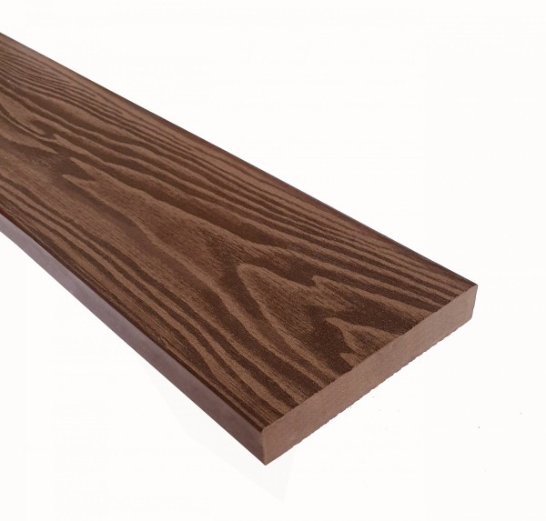 Террасная доска из ДПК Terrapol Смарт 3D Полнотелая без паза Орех Милано купить в Нижнем Тагиле