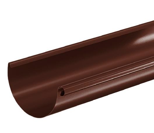 Водосток Aquasistem, система 150/100 - Водосточный желоб 3.00м RAL 8017 Коричневый купить в Нижнем Тагиле