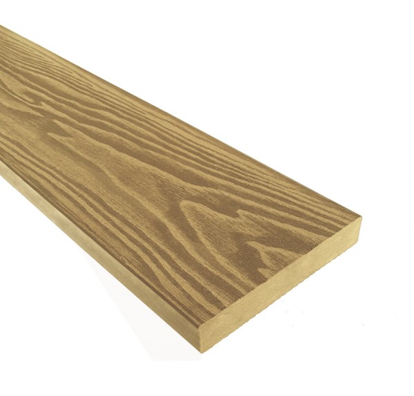 Террасная доска из ДПК Terrapol Смарт 3D Полнотелая без паза Дуб Севилья купить в Нижнем Тагиле