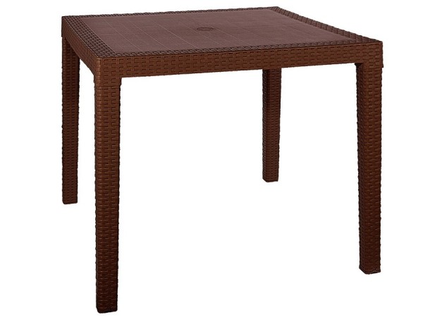 Стол квадратный FIJI Quatro Table Коричневый купить в Нижнем Тагиле