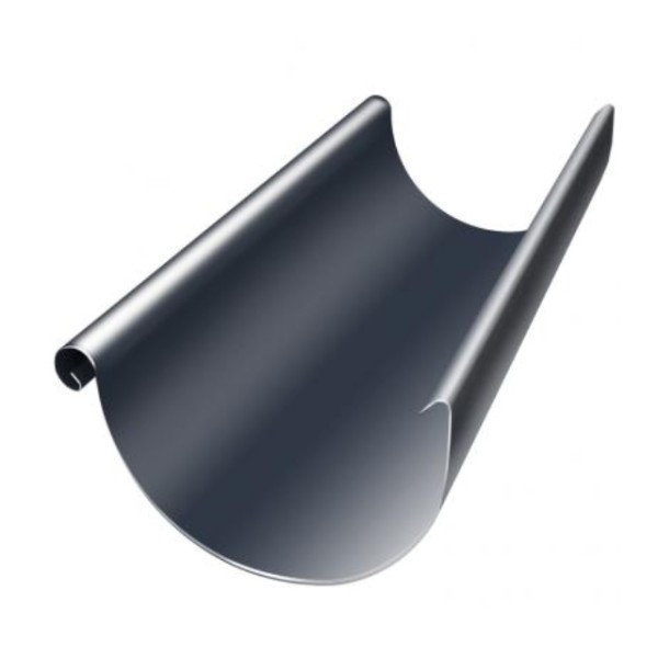 Водосток Grand Line 125x90 – Желоб 3м RAL 7024 купить в Нижнем Тагиле