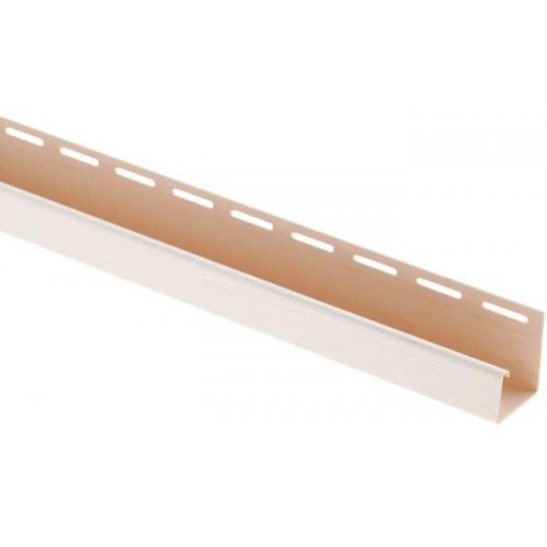 J-профиль Люкс Крашенный, T-15, ВН, Белый купить в Нижнем Тагиле