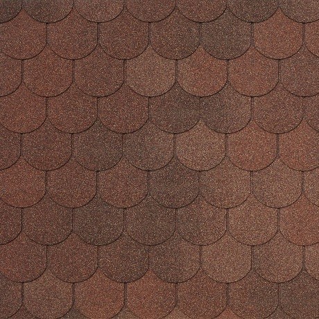 Гибкая черепица Tegola ASSISI terracotta 420 купить в Нижнем Тагиле