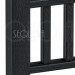 Комплект крышка/юбка для столба SEQUOIA BLACK купить в Нижнем Тагиле