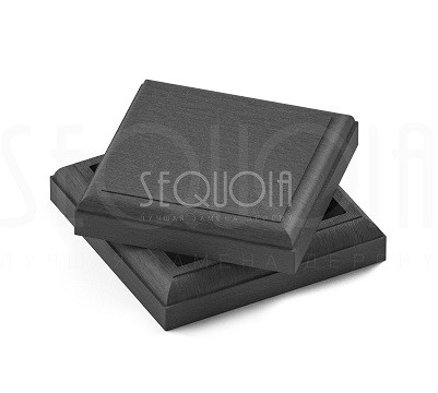 Комплект крышка/юбка для столба SEQUOIA GRAY купить в Нижнем Тагиле