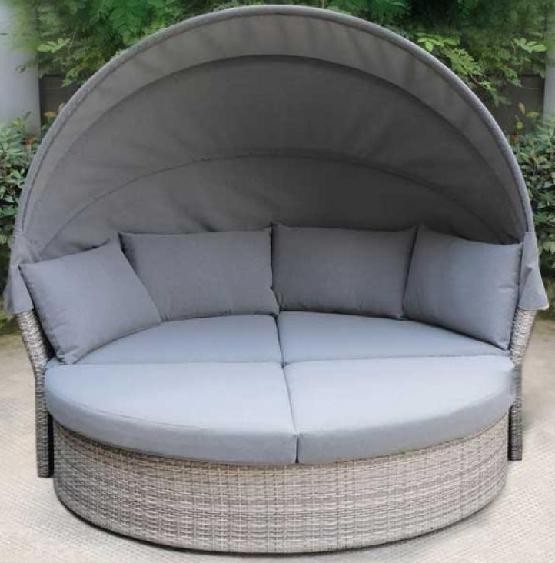 Диван-Трансформер AFINA плетеный из иск. ротанга AFM-325G Grey купить в Нижнем Тагиле