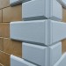 Угол Наружный к Фасадным Термопанелям Доломит Дагестанский Камень 400 мм Белый купить в Нижнем Тагиле