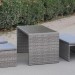 Диван-Трансформер AFINA плетеный из иск. ротанга S330G-W78 Grey купить в Нижнем Тагиле