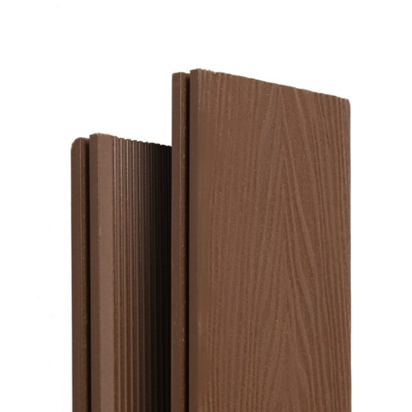 Террасная доска Ecodecking Экстра 3D полнотелая Шоколад купить в Нижнем Тагиле