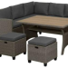 Комплект мебели AFINA плетеной из иск. ротанга AFM-307G-Grey купить в Нижнем Тагиле