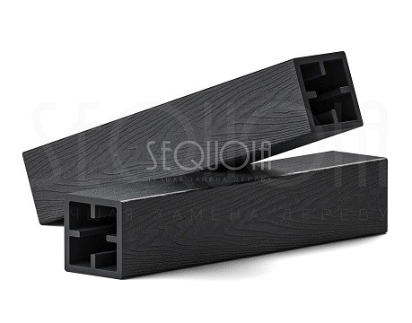 Столб SEQUOIA Evolution 3D WOOD BLACK купить в Нижнем Тагиле