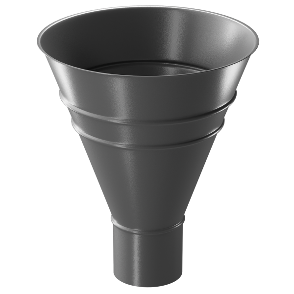 Воронка водосборная Döcke STAL PREMIUM, Графит купить в Нижнем Тагиле