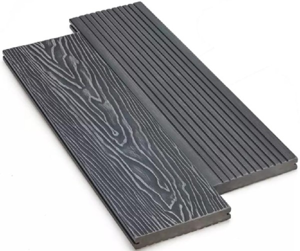Террасная доска ДПК Deckart Monolit 3D Графит купить в Нижнем Тагиле
