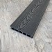 Террасная доска из ДПК  Latitudo Euro 3D 139х27 Графит купить в Нижнем Тагиле