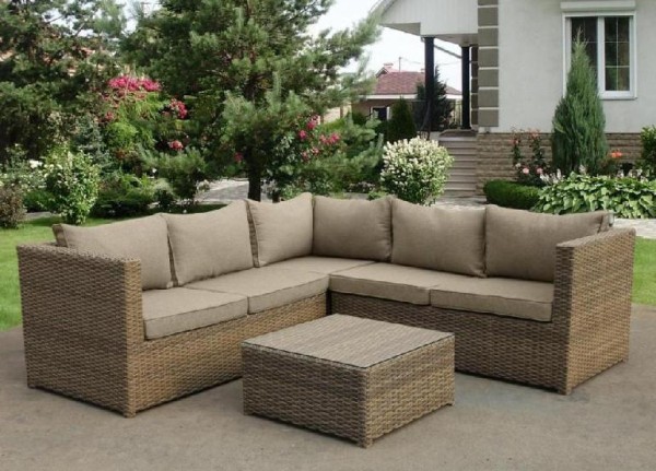 Комплект мебели AFINA плетеной из иск. ротанга YR825B Beige купить в Нижнем Тагиле