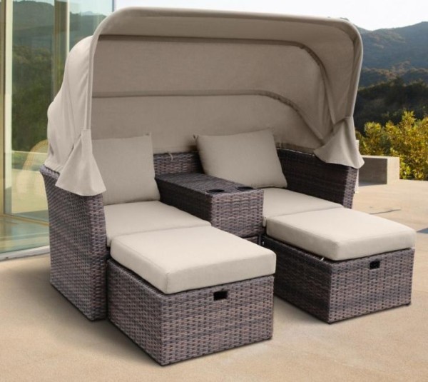 Комплект мебели AFINA плетеной из иск. ротанга AFM-330B Brown купить в Нижнем Тагиле