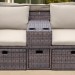 Комплект мебели AFINA плетеной из иск. ротанга AFM-330B Brown купить в Нижнем Тагиле