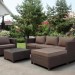 Комплект мебели AFINA плетеной из иск. ротанга YR821A Brown/Beige купить в Нижнем Тагиле