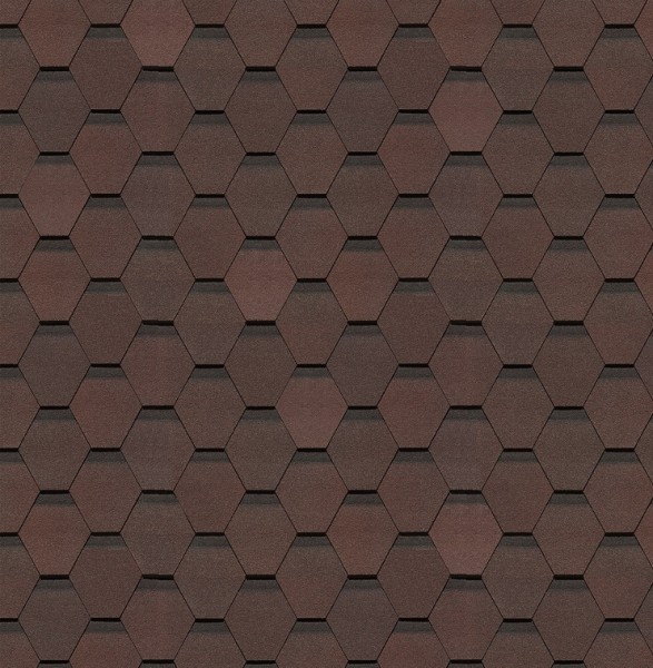 Гибкая черепица Docke, коллекция Шеффилд – Зрелый каштан купить в Нижнем Тагиле