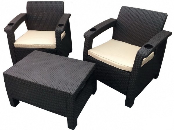 Комплект Yalta Balcony Set венге купить в Нижнем Тагиле