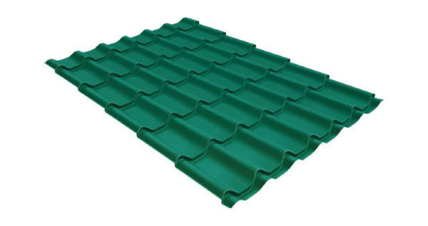 Металлочерепица классик 0,5 Satin RAL 5021 купить в Нижнем Тагиле