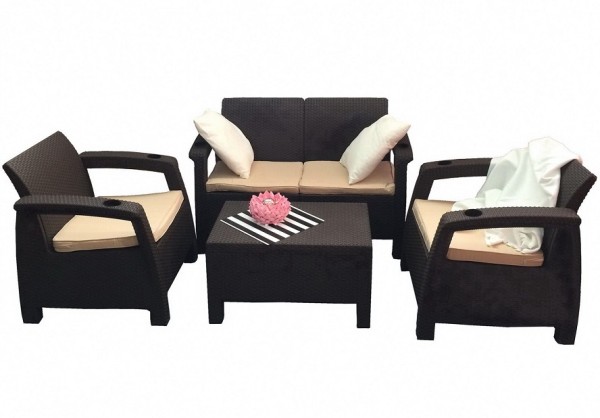 Комплект Yalta Terrace Set венге купить в Нижнем Тагиле