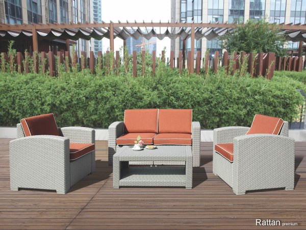 Уличные диваны и кресла коллекции Rattan Premium 4 купить в Нижнем Тагиле