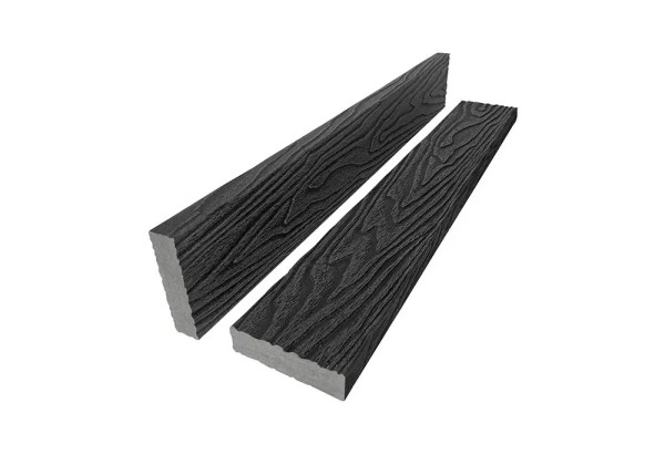 Брус лавочный 3D-тиснение 20х80 Графит купить в Нижнем Тагиле