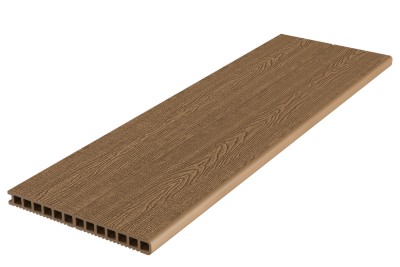 Ступень ДПК Deckron Woodlike 317x28x4000 мм, кедр
