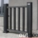 Ограждение из ДПК Outdoor Классик 3D STORM чёрный купить в Нижнем Тагиле