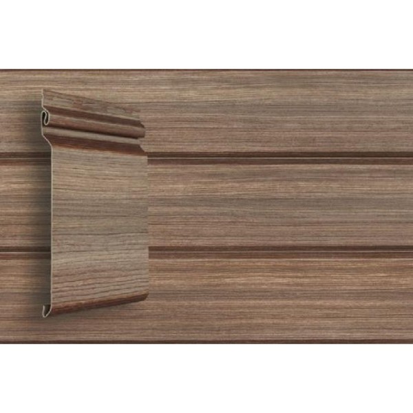 Виниловый сайдинг Grand Line Natural-Брус Tundra - Кедр купить в Нижнем Тагиле