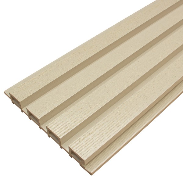 Фасадная доска из ДПК Faynag Wood Рейка Слоновая кость купить в Нижнем Тагиле