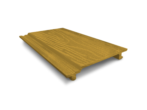 Фасадная панель  из ДПК ECODECKING Желтый купить в Нижнем Тагиле
