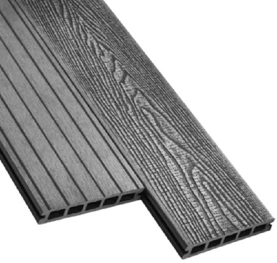 Террасная доска ДПК Deckart Аntique Графит купить в Нижнем Тагиле