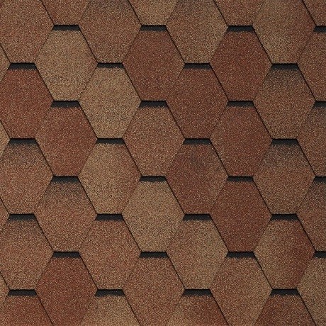 Гибкая черепица Tegola VENETO terracotta 206 купить в Нижнем Тагиле