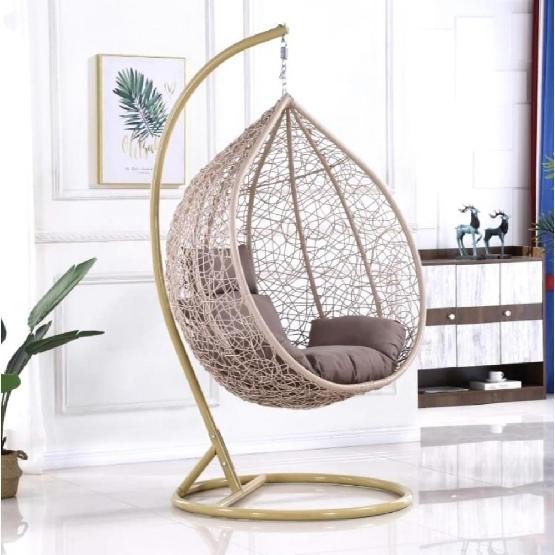 Кресло Подвесное из искусственного ротанга AFM-169A-XLB Beige купить в Нижнем Тагиле