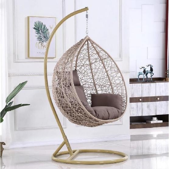Кресло Подвесное из искусственного ротанга AFM-169A-LB Beige купить в Нижнем Тагиле