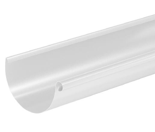 Водосток Aquasistem, система 125x90 - Водосточный желоб 3.00м RR 20 Белый купить в Нижнем Тагиле
