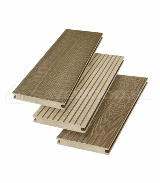 Террасная доска SW Fraxinus (R) полнотелая «SaveWood» Тик купить в Нижнем Тагиле