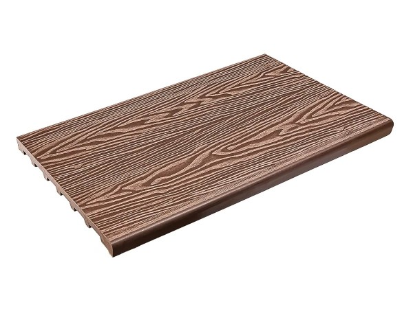 Ступень полнотелая из ДПК Deckart Step 3D Махагон купить в Нижнем Тагиле