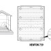Сарай пластиковый Newton 759 купить в Нижнем Тагиле