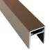 П-профиль Алюминиевый EasyDecking 35x25 Венге купить в Нижнем Тагиле