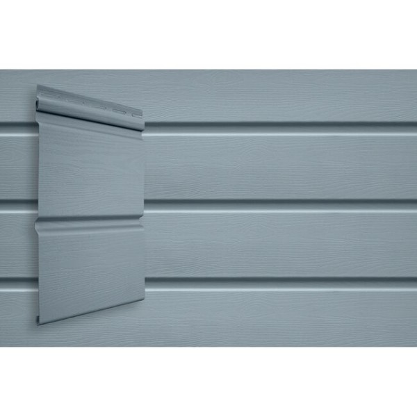 Виниловый сайдинг Grand Line Double-Брус Голубой купить в Нижнем Тагиле