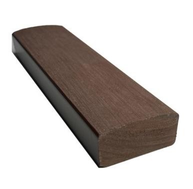 Лавочный брус Ecodecking Некст полнотелый брашированный 70х35 шоколад купить в Нижнем Тагиле