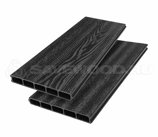 Грядочная доска ДПК 3D Savewood SW Rumex Чёрный купить в Нижнем Тагиле