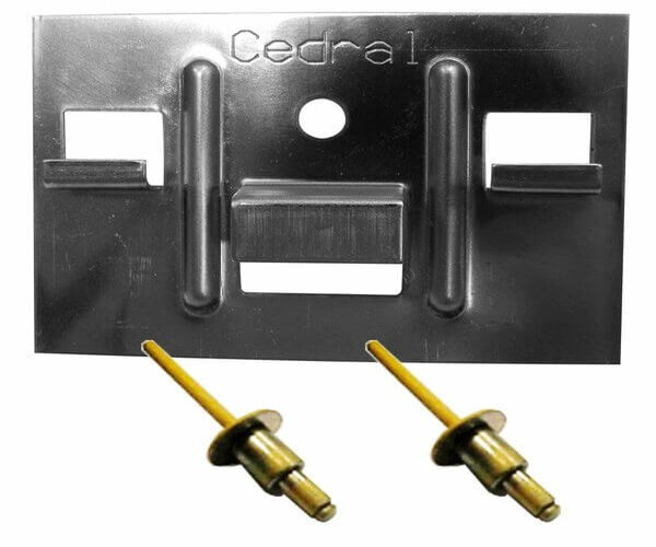 КЛЯММЕР + ЗАКЛЁПКА ДЛЯ CEDRAL CLICK 250 ШТ купить в Нижнем Тагиле
