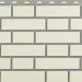Фасадная панель Альта-Профиль, Кирпич Клинкерный, Белый купить в Нижнем Тагиле