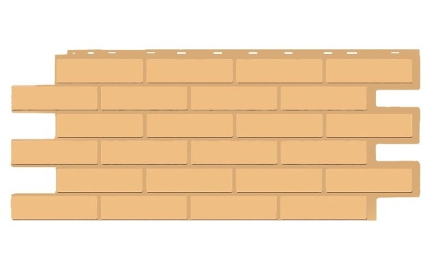 Фасадная панель T-Siding Кирпич Модерн Эко Крем купить в Нижнем Тагиле