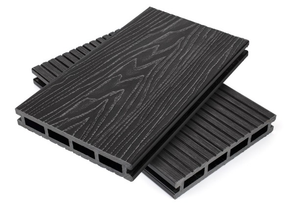 Террасная доская ДПК NanoWood Nature 3D пустотелая Графит купить в Нижнем Тагиле
