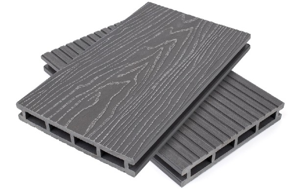 Террасная доская ДПК NanoWood Nature 3D пустотелая Серый купить в Нижнем Тагиле